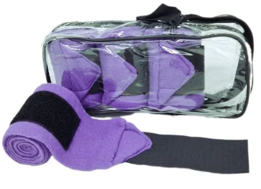 Bandagen Fleece Minishetty Rosa/ Pink Hellblau Lila Rot Orange 1 Meter