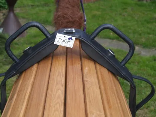 Leder Volti Gurt Voltigiergurt f�r Holzpferd geeignet Leder 2 Fu� Schlaufen SEHR STABIL