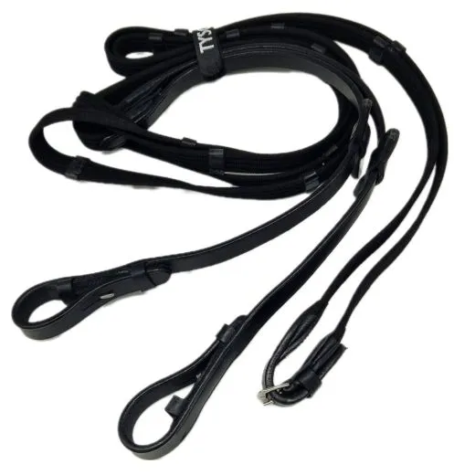 Gurtz�gel Z�gel Langz�gel 3 oder 4 Meter lang Schwarz Langz�gel Gurt