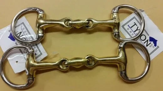 Gebiss doppelt gebrochen D Ring 7,0 7,5 8,0 8,5 9,0 9,5 10,0 10,5 11,5 12,2 Agentan