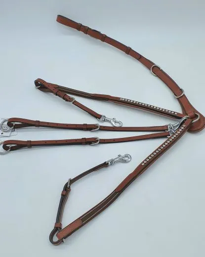 Vorderzeug Deister Strass Lastik LEDER weich P VB WB X-Full Schwarz Braun Cognac