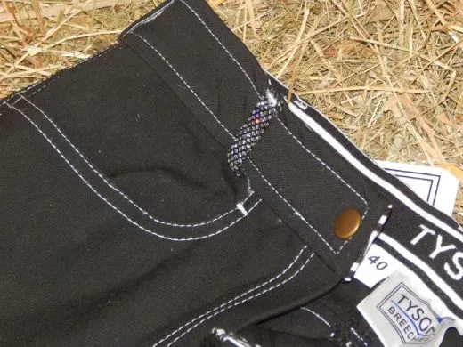 Reithose Melody Schwarz Glitzer Grip Kinder 128 140 152 164 176 REST RAUS PREIS