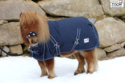 1200 D Winterdecke BLAU Regendecke 100 Gr. F�llung 65 70 75 80 85 90 95 100 cm Thermodecke Turn Out