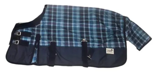 1200 D Gr�n Blau Karo Outdoordecke Regendecke 0 Gramm 65 70 75 REST RAUS - ALTES MODELL