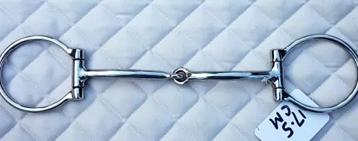 D Ring schmal einfach gebrochen 16,5 cm D Ring Olivenkopf 1 X lieferbar