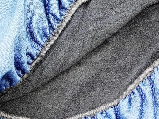 Sattelschoner 600 Denier Fleece 12 14 15 17 Zoll BLAU Sattel Schoner