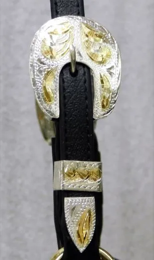 Grand Western Showhalfter Biothane Halfter Grand Minishetty + Shetty Beschl�ge Gold Farben MS S Westernhalfter