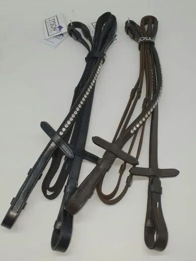 Gummiz�gel Strass Gummi Z�gel Deister 2,60 2,80 Strass Schwarz Braun Innen. Zaumh�ken Glitzerz�gel gummiert Glitzer