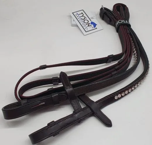 Gummiz�gel Strass Gummi Z�gel Deister 2,60 2,80 Strass Schwarz Braun Innen. Zaumh�ken Glitzerz�gel gummiert Glitzer