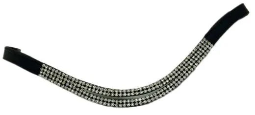 Stirnband Diadem Glitzer Minishetty / Shetty Falabella Glitzer Stirnriemen 30 / 32 cm