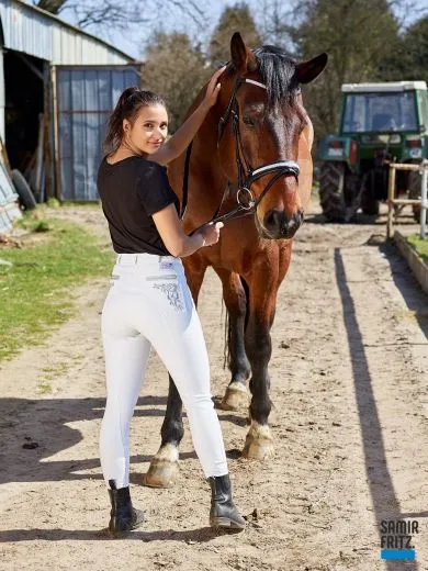 Reithose Turnier Nina Grip Silicon Schlupf Reinwei 34 36 38 40 42 44