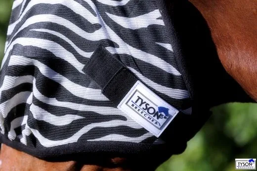 Fliegenhaube Fliegenmaske ZEBRA MS S P VB WB XF M I T Ohren Fliegenschutz Viel Augenfreiheit