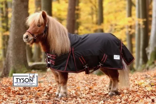 600 D High Neck Regendecke Winterdecke Fleece Lining Gr. 70 80 90 100 cm