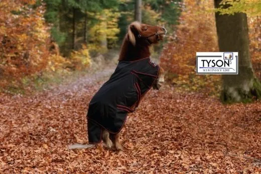 600 D High Neck Regendecke Winterdecke Fleece Lining Gr. 70 80 90 100 cm