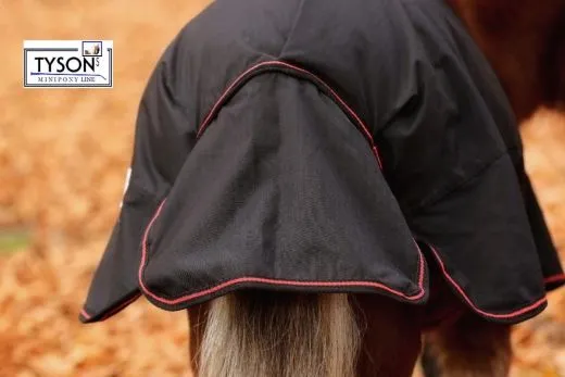 600 D High Neck Regendecke Winterdecke Fleece Lining Gr. 70 80 90 100 cm