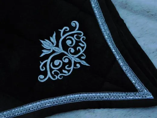 Antik Show Schabracke Diva Show DR ~ Alcantara Gr., DR Dressur