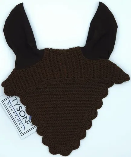 Fliegenhaube Baumwolle Glitzer Strass Fliegenohren VB WB X- Full Braun Rosa Bl�mchen Schwarz