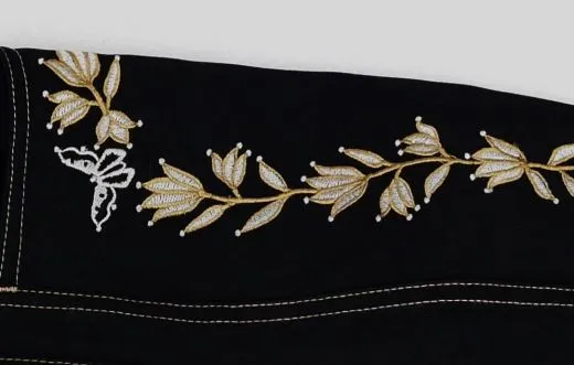 Reithose Florence Vollgrip Stickerei 36 38 40 42 44 46 48 50 Hochbund Spanisch Antik Barock