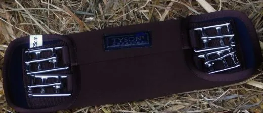 Kurzgurt Sattelgurt Gurt 20 25 30 35 cm Braun Schwarz Neopren Gurt