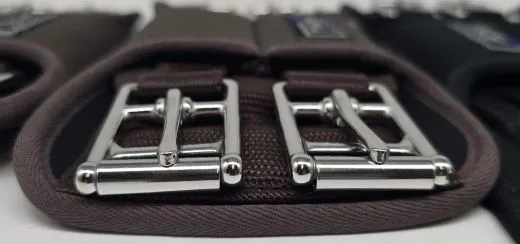 Neo Kurzgurt Extra kurzer Sattelgurt 20 25 30 35 cm Minishetty Welsh Shetty Neopren Schwarz Braun Kurz Gurt