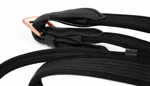 Deister Z�gel gummiert Gummiz�gel Rosegold 2,0 2,6 2,8 3,0 Meter Ros�gold Ros� Gummi Schwarz Hotfix