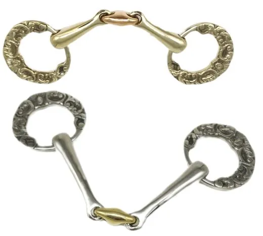 Antik Gebiss gebrochen Blumen Appliziert Spanisch Barock 12,5 13,5 14,5 15,5 16,5 17,5 Gold / Silberfarben Show