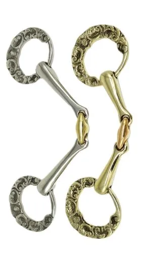 Antik Gebiss gebrochen Blumen Appliziert Spanisch Barock 12,5 13,5 14,5 15,5 16,5 17,5 Gold / Silberfarben Show