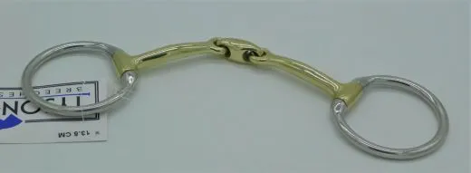 Eggbut Olivenkopfgebiss Gebiss Olivenkopftrense 1 cm 13,5 14,5 anatomisch Argentan REST RAUS