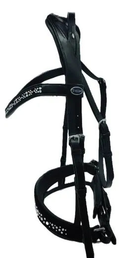 White Black PEARL Nacken Patches Leder Butterweich Strass Glitzer Kristall VB WB X Full