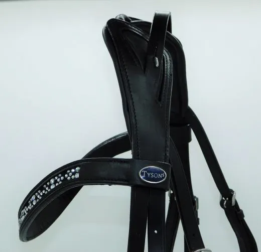 White Black PEARL Nacken Patches Leder Butterweich Strass Glitzer Kristall VB WB X Full