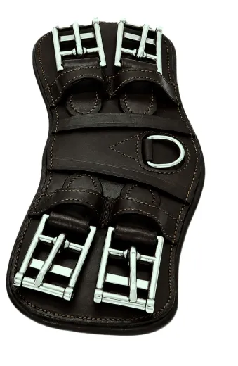 Kurzgurt Leder Minishetty Shetty super Soft 20 25 30 35 cm Sattelgurt anatomisch Braun Schwarz Mondgurt