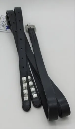 Kinder Steigb�gelriemen Little Liz Riemen f. Steigb�gel 100 cm kurz Schmal ohne Glitzer