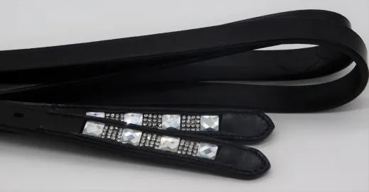 Kinder Steigb�gelriemen Little Liz Riemen f. Steigb�gel 100 cm kurz Schmal ohne Glitzer