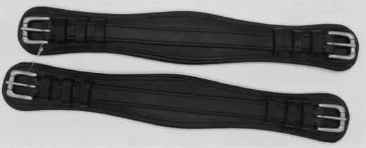 Bauchgurt Fahrgurt Gurt f. Geschirr 1 oder 2 Sp�nner Leder Leder Schwarz
