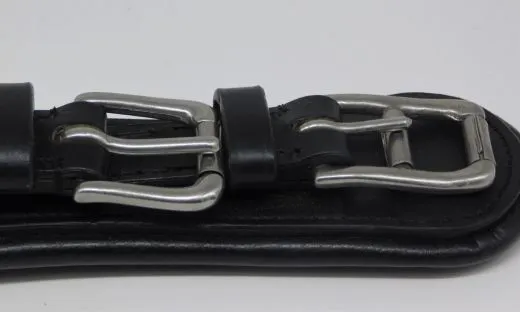 Bauchgurt Fahrgurt Gurt f. Geschirr 1 oder 2 Sp�nner Leder Leder Schwarz