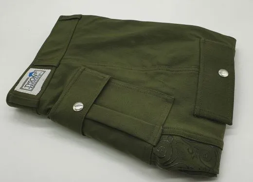 Cargo Reithose Blau Olive Schwarz Vollgrip Silicon leichter Hochbund 36 38 40 42 44 46 48