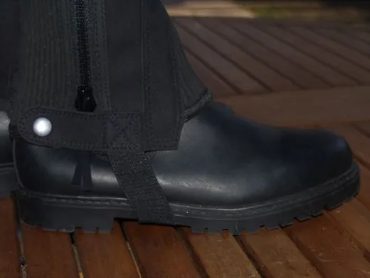 Chaps M XXXL 40-44 cm 44 cm lang Schwarz Reitchaps