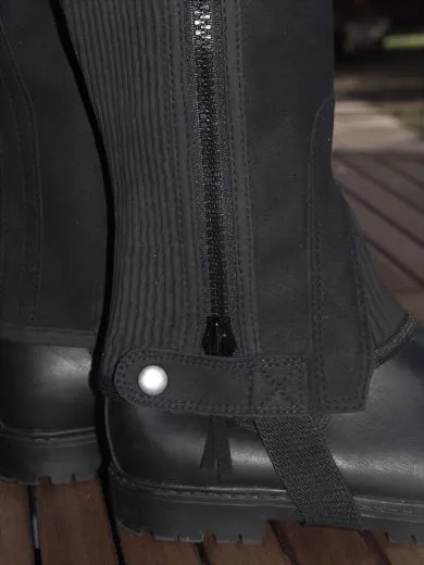 Chaps M XXXL 40-44 cm 44 cm lang Schwarz Reitchaps