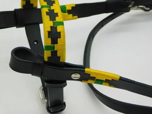 Western Trense JOE Minishetty Shetty + Z�gel, offen Leder Schwarz Westerntrense