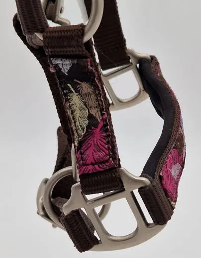 Halfter Wings Feder Blau Lila Nylon Halter unterlegt Fohlen MMS Minishetty Shetty Mini Shetty Fohlenhalfter Welsh