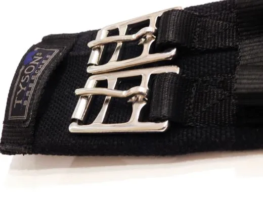 Kurzgurt Sattelgurt Gurt 20 25 30 35 cm Schwarz Baumwolle Nylon Webgurt