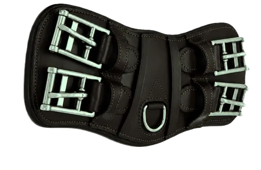 Kurzgurt Leder Minishetty Shetty super Soft 20 25 30 35 cm Sattelgurt anatomisch Braun Schwarz Mondgurt