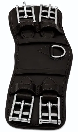 Kurzgurt Leder Minishetty Shetty super Soft 20 25 30 35 cm Sattelgurt anatomisch Braun Schwarz Mondgurt
