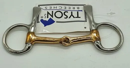 NUR 8,4 mm St�rke Half Spoon Gebiss L�ffel Bit Kupfer gebrochen 7,5 8,5 9,5 10,5 11,5 Minishetty Shetty ZART Baucher