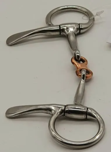 Gebiss Spoon Silber Farben/ Kupfer L�ffel Bit einfach oder doppelt gebrochen 7,5 8,5 9,5 10,5 11,5 Minishetty Shetty ZART Baucher