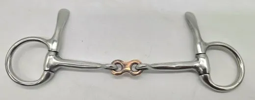 Gebiss Spoon Silber Farben/ Kupfer L�ffel Bit einfach oder doppelt gebrochen 7,5 8,5 9,5 10,5 11,5 Minishetty Shetty ZART Baucher