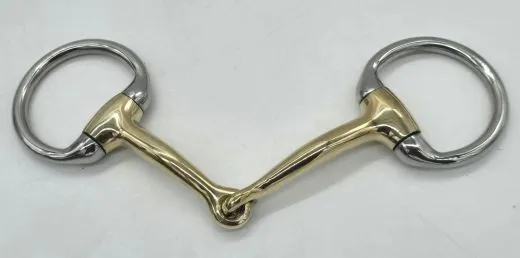 Wassertrense D Ring Gebiss German Silver 9,5 10,5 11,5 Super Zart und FEIN verarbeite einfach gebrochen