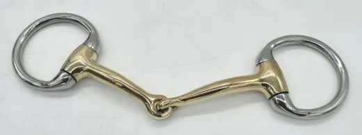 Wassertrense D Ring Gebiss German Silver 9,5 10,5 11,5 Super Zart und FEIN verarbeite einfach gebrochen