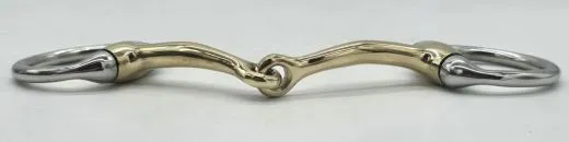 Wassertrense D Ring Gebiss German Silver 9,5 10,5 11,5 Super Zart und FEIN verarbeite einfach gebrochen