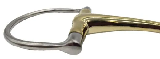 D Ring Eggbut DRing Gebiss einfach gebrochern 15,5 16,5 17,5 Kaltblut �bergr��e ergonomisch